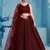 maroon sequins georgette lehenga with blouse