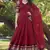 red chanderi silk zari weavinglehenga set choli with dupatta