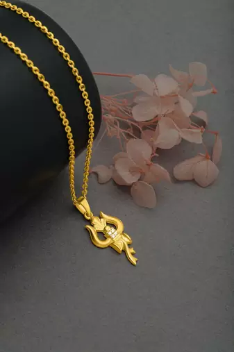 trishul pendant with chain