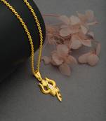 trishul pendant with chain