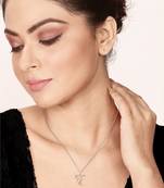 two tone rose gold baasuri pendant