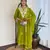  Chikankari Work with Pure Cotton Straight Kurta Pant and Dupatta Set