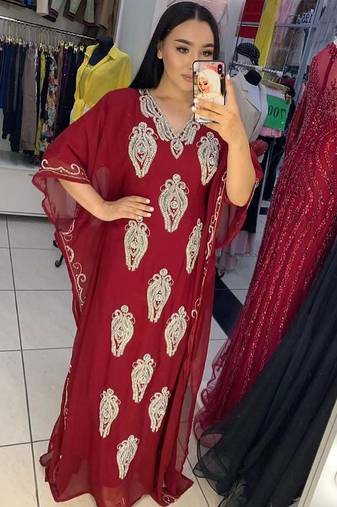 SALE New Moroccan Dubai Kaftans Farasha Abaya Dress Very Fancy Long Gowns