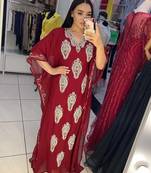 SALE New Moroccan Dubai Kaftans Farasha Abaya Dress Very Fancy Long Gowns