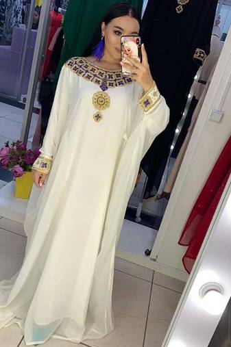 SALE New Moroccan Dubai Kaftans Farasha Abaya Dress Very Fancy Long Gowns