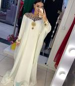 SALE New Moroccan Dubai Kaftans Farasha Abaya Dress Very Fancy Long Gowns
