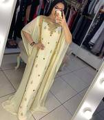 SALE New Moroccan Dubai Kaftans Farasha Abaya Dress Very Fancy Long Gown