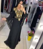 SALE New Moroccan Dubai Kaftans Farasha Abaya Dress Very Fancy Long Gown 