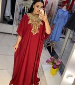 SALE New Moroccan Dubai Kaftans Farasha Abaya Dress Very Fancy Long Gown 