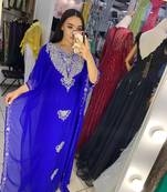 SALE New Moroccan Dubai Kaftans Farasha Abaya Dress Very Fancy Long Gown 