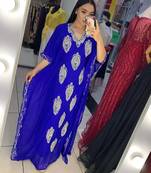 SALE New Moroccan Dubai Kaftans Farasha Abaya Dress Very Fancy Long Gown 