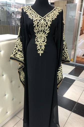 SALE New Moroccan Dubai Kaftans Farasha Abaya Dress Very Fancy Long Gown