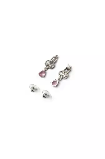 Pink ad sleek necklace set