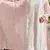 Baby pink fox georgette embroidered semi stitched salwar suit