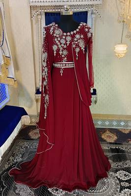 Designer wedding arabic party wear kaftan 1