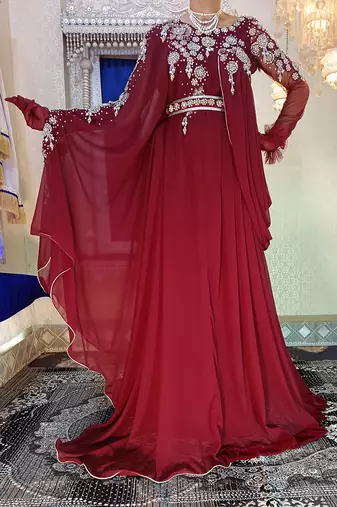 Designer wedding arabic party wear kaftan