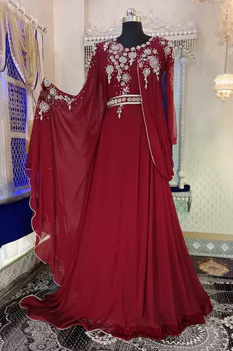 Designer wedding arabic party wear kaftan
