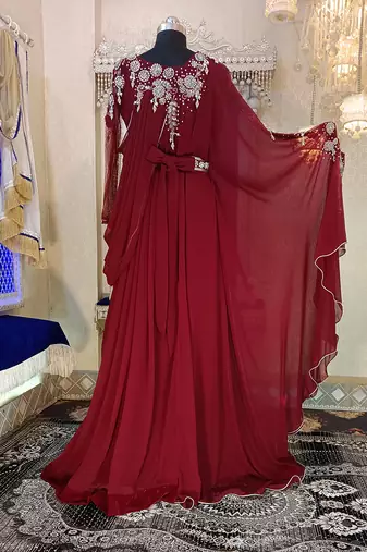 Designer wedding arabic party wear kaftan