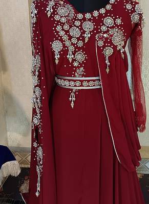 Designer wedding arabic party wear kaftan 5