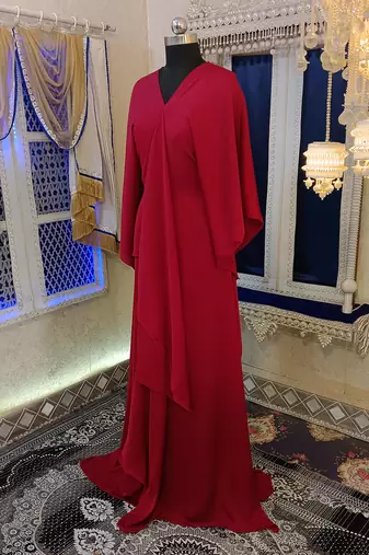 Maroon designer islamic kaftan
