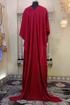 Maroon designer islamic kaftan 5
