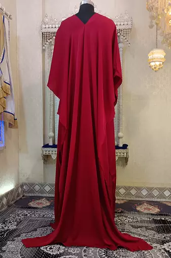 Maroon designer islamic kaftan