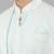 men's geomatric embroidery semi indowestern sherwani set