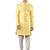 men's slim fit printed indowestern sherwani set