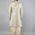 men's printed indowestern sherwani set