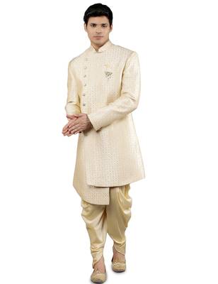 men's embroidery ethnic sherwani set 1