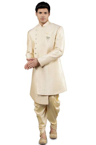 men's embroidery ethnic sherwani set