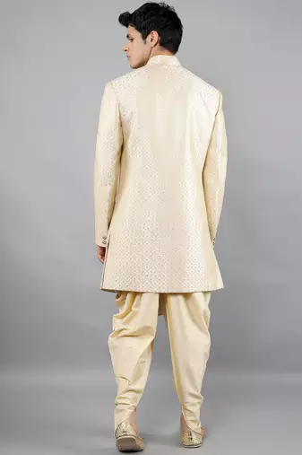 men's embroidery ethnic sherwani set