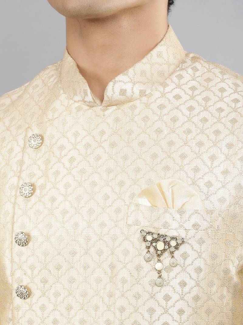 men's embroidery ethnic sherwani set