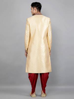 men's embroidery ethnic sherwani set 2