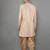 men's geomatric woven design sherwani set