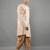 men's geomatric woven design sherwani set