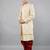 men's floral embroidered indowestern sherwani set