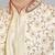 men's floral embroidered indowestern sherwani set
