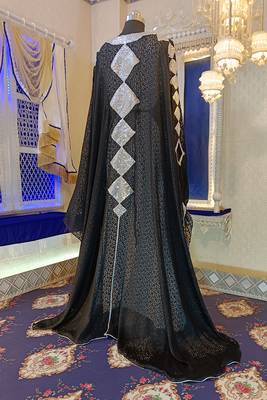 Black and white designer kaftan 3