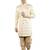 men's thread embroidered with mirror work sherwani set