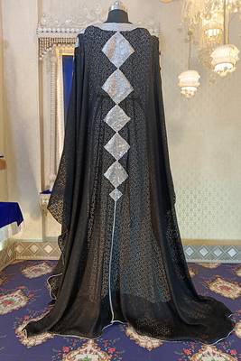 Black and white designer kaftan 4