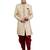 men's floral embroidered sherwani set