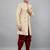 men's floral embroidered sherwani set
