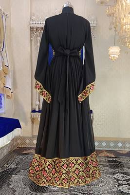 Black designer islamic takchita kaftan 5