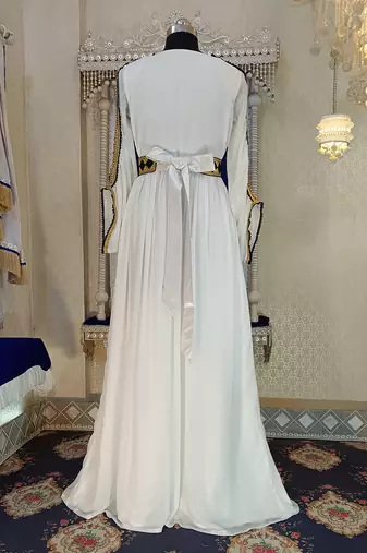 Islamic designer embroidery moroccan kaftan