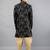men's floral embroidered sherwani set