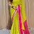 Green Zari Weaving Georgette Viscose Saree