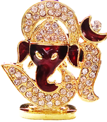 Sparkling OM Ganesha Idol