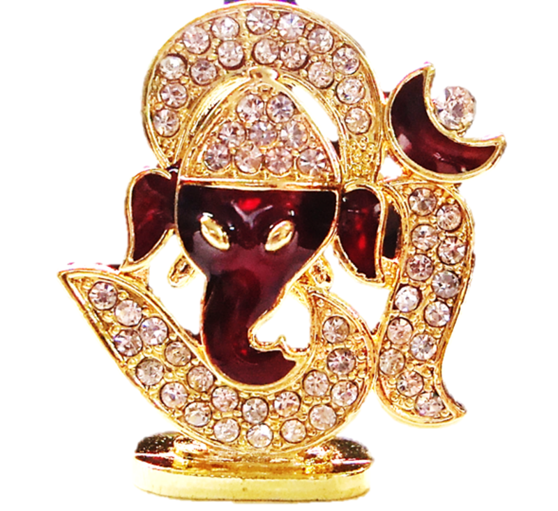 Sparkling OM Ganesha Idol
