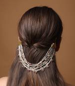 Petal whisper braid pin